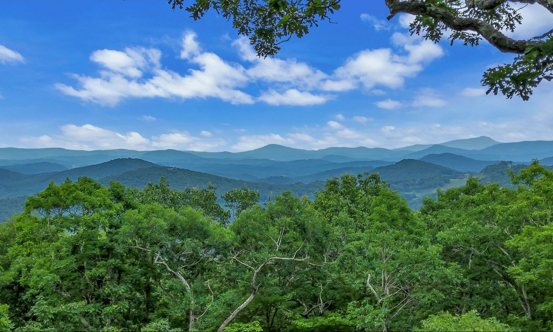 Where are the Blue Ridge Mountains