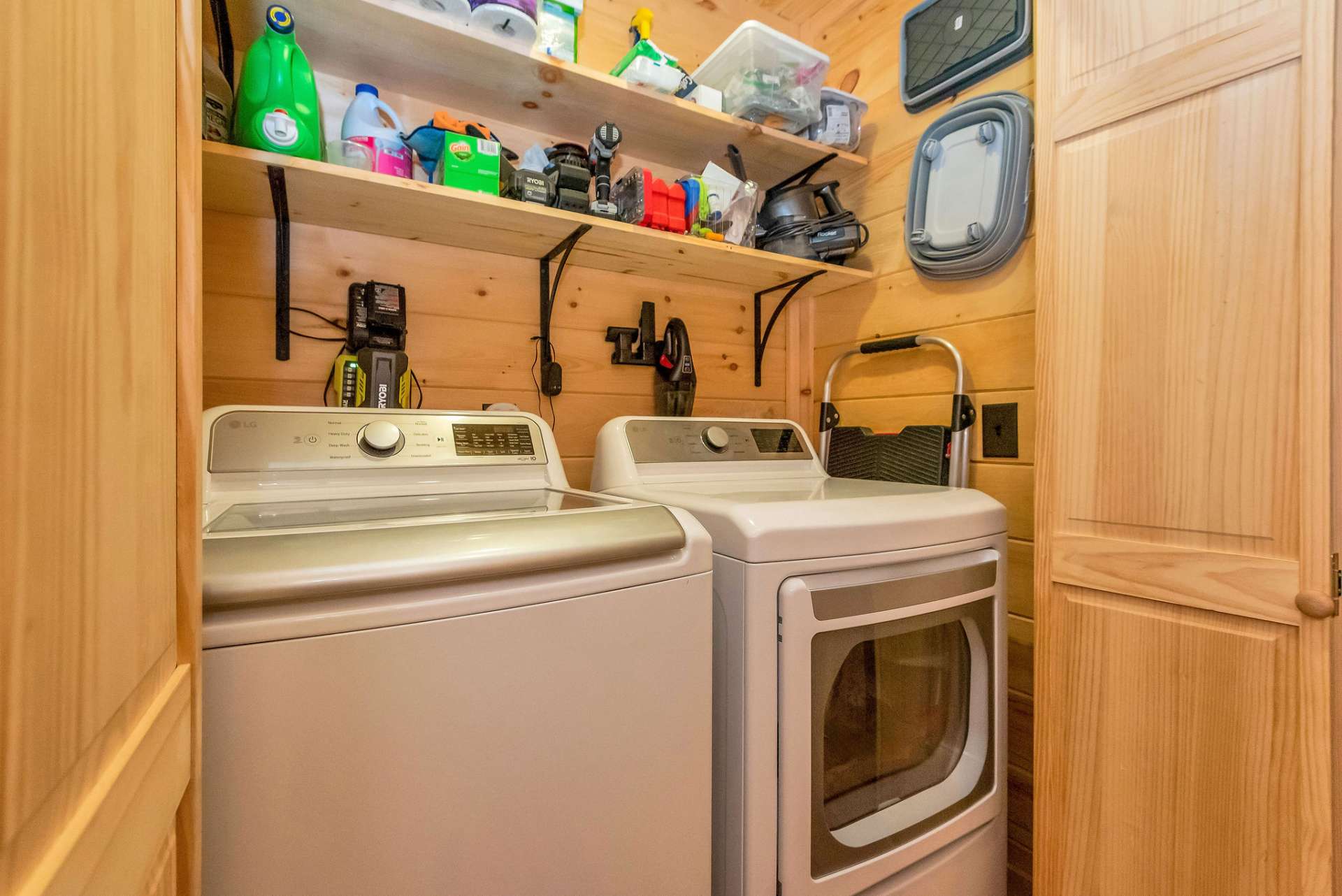 Laundry on the main level.