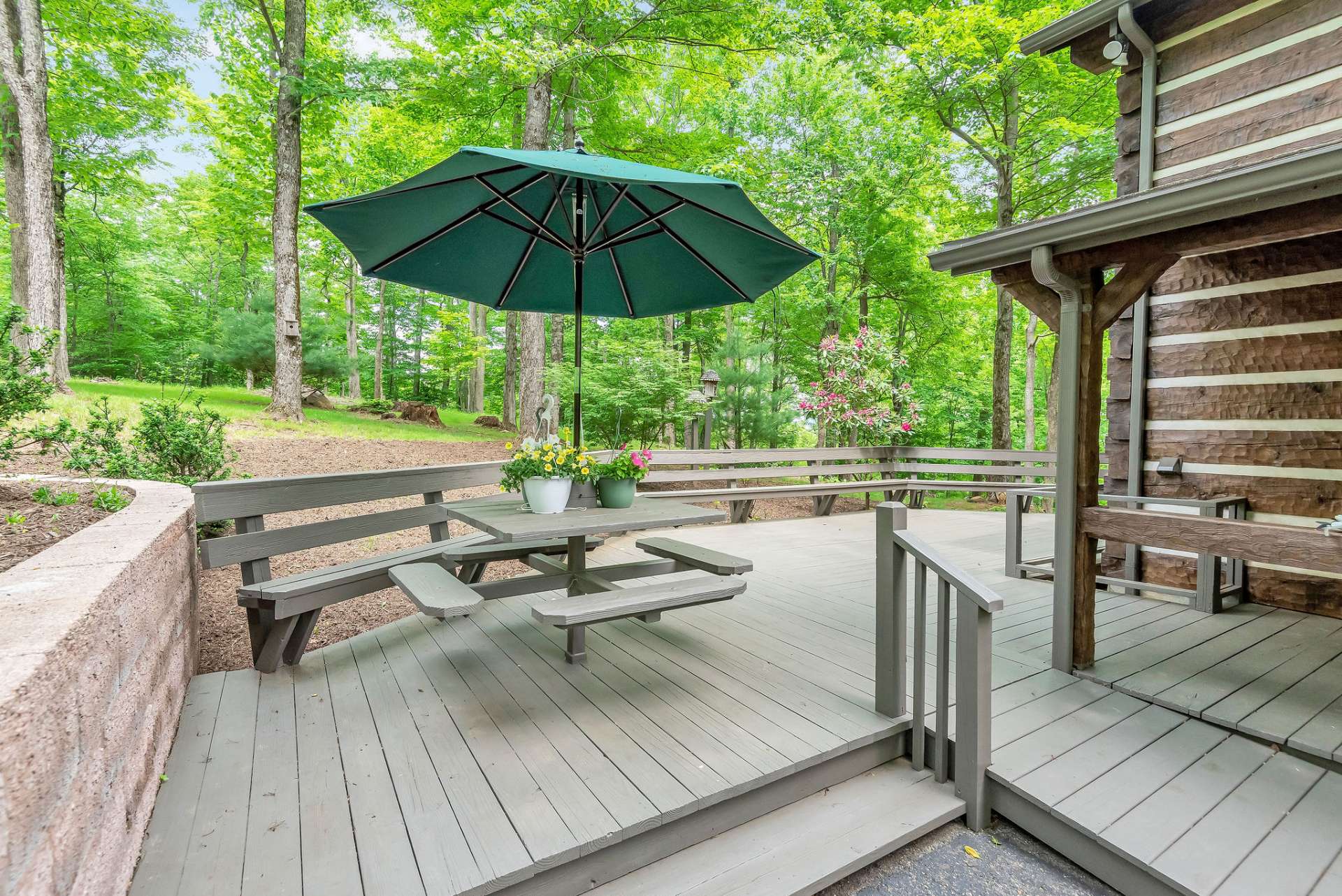 Perfect spot for hosting outdoor gatherings and enjoying meals with family and friends.