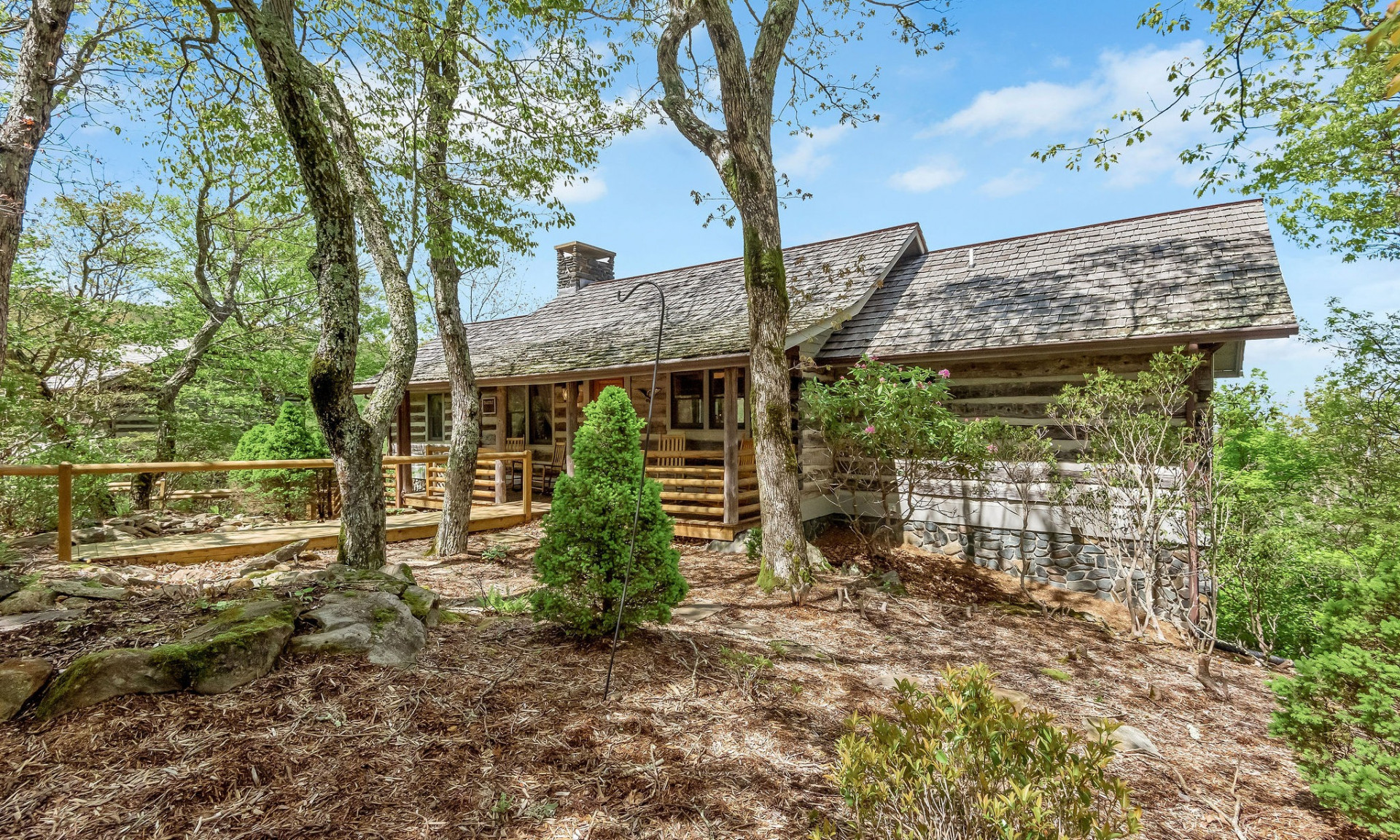 Welcome to Stonebridge - a unique community of antique log homes located in southern Ashe County, NC!
