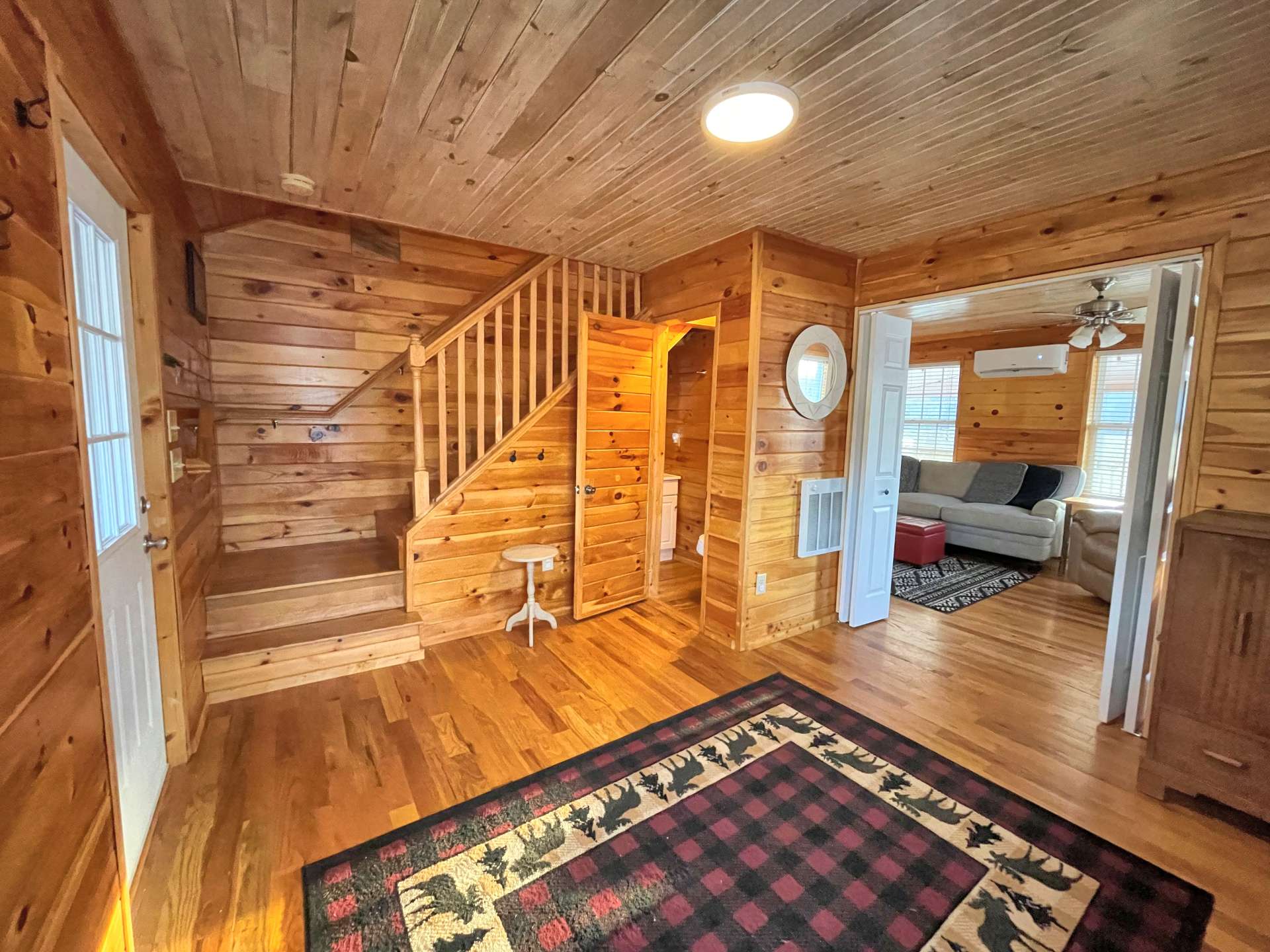 The bonus room on the main level has been used as a bedroom.