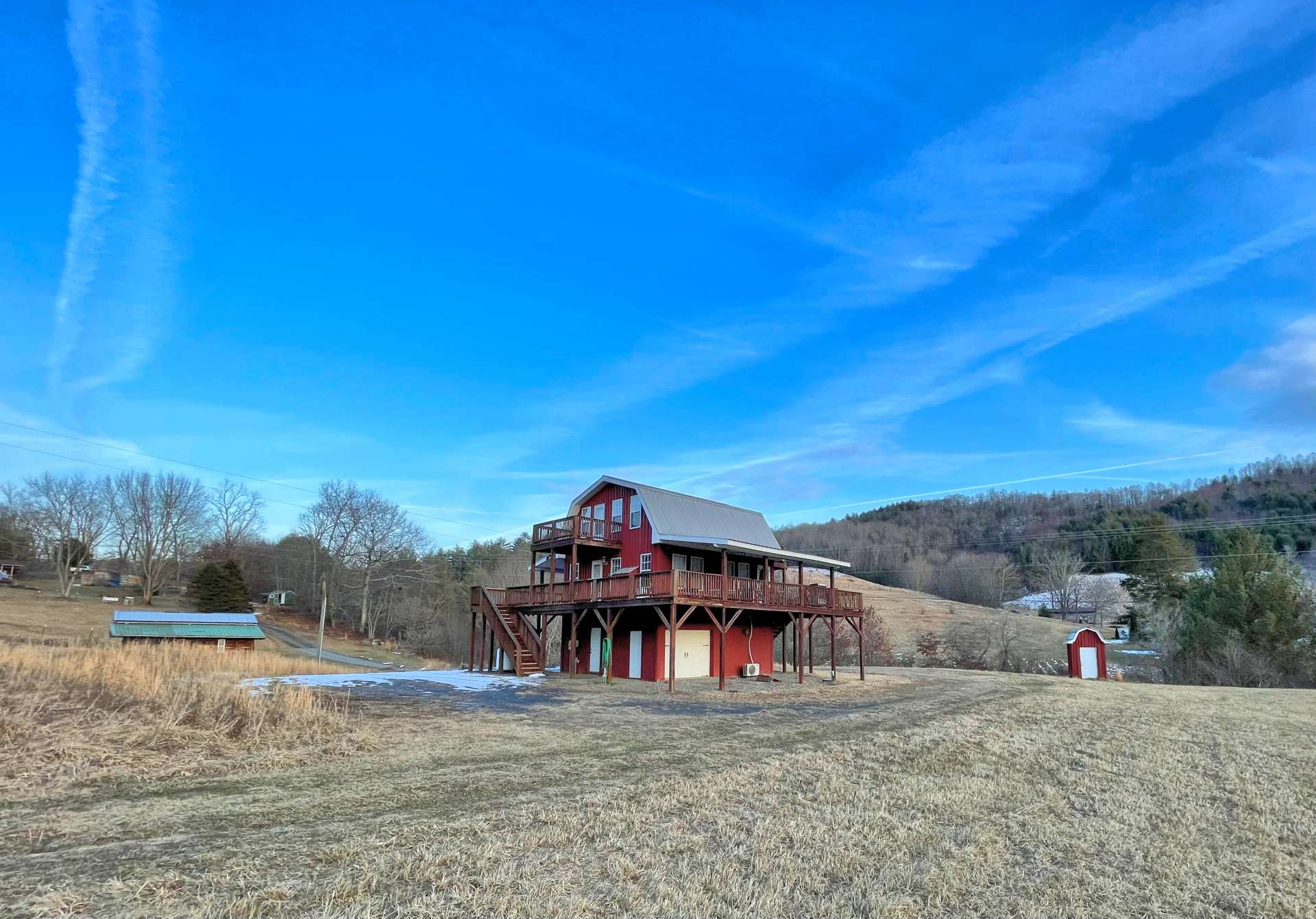 Set on 1.5 acres, you'll have plenty of room to garden!