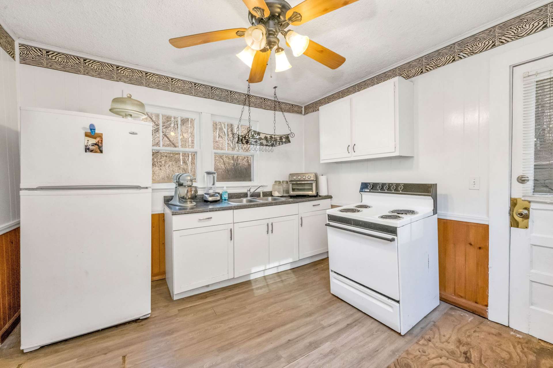 The kitchen provides the space for endless possibilities and customization.