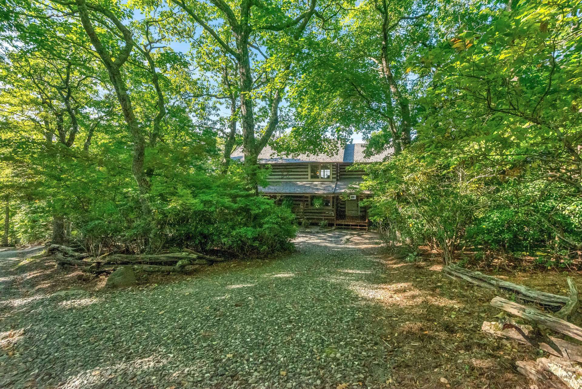 Tucked away behind lush rhododendron and mountain laurel, your private retreat awaits.