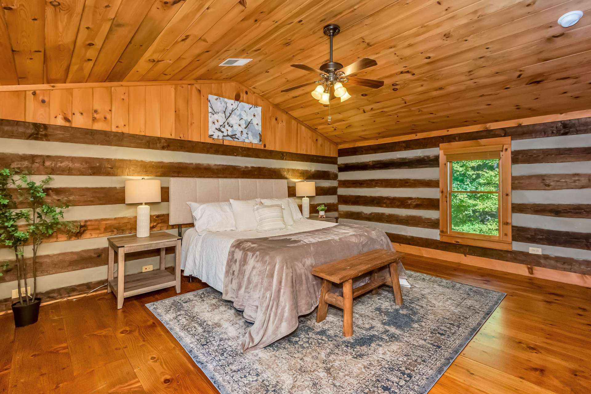 You may choose to make this bedroom your primary suite.